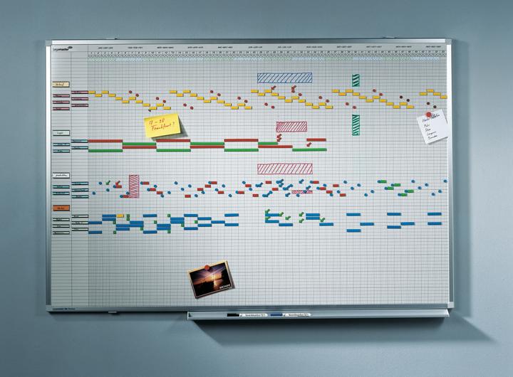 Actual product image Legamaster Magnetic whiteboard year planner 75 x 150 cm (75 x 150 cm)