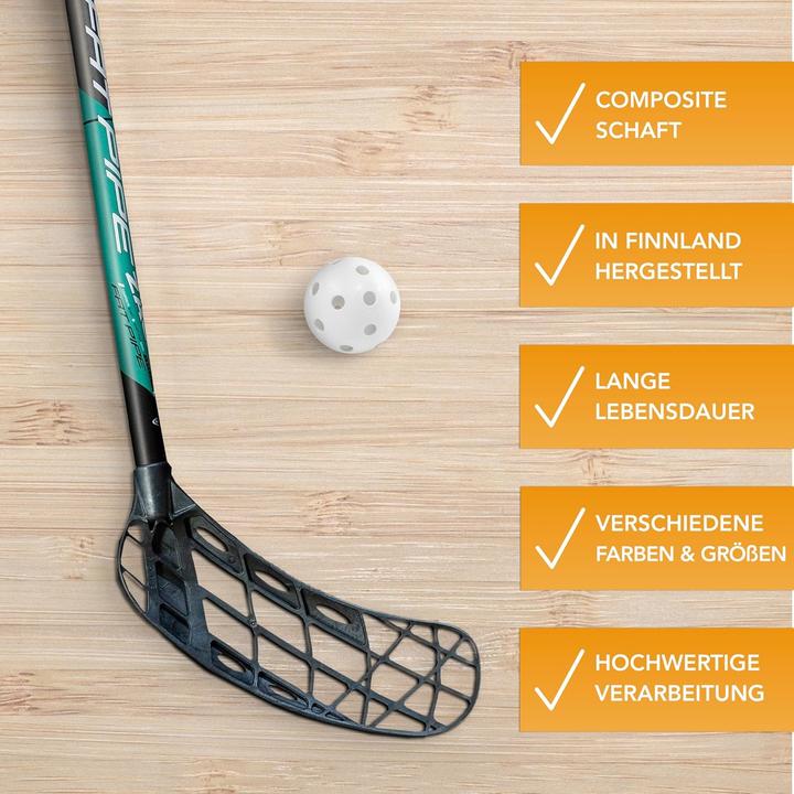 Immagine prodotto Fat Pipe Floorball Unihockey Schläger - ZACK 33 (77 cm, A sinistra)