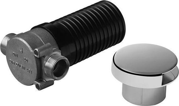 Produktbild Duravit UP-Rohrunterbrecher Bauform A2 chrom, 3/4Zoll