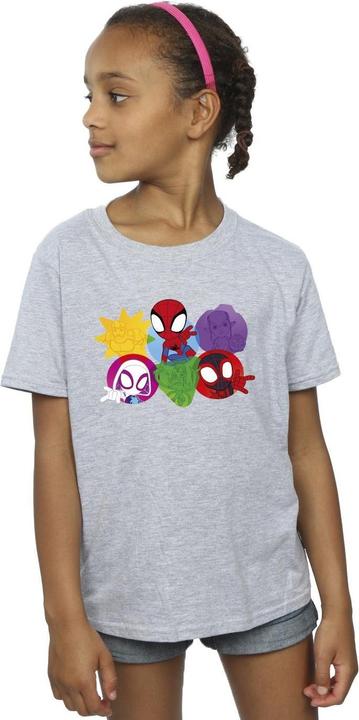 Produktbild Spidey And His Amazing Friends Faces TShirt Mädchen (152, 158)