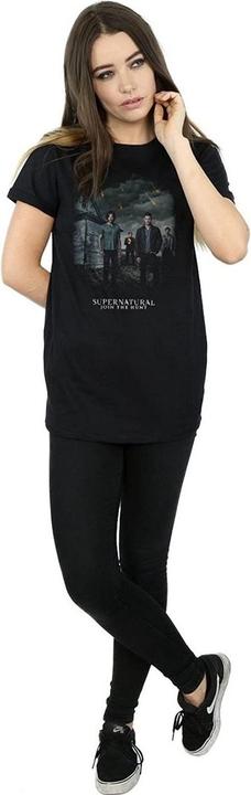 Image du produit Supernatural T-shirt boyfriend en coton pour femmes/femmes Join The Hunt Meteor Shower (L)