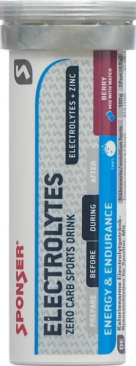 Image du produit Sponser Électrolytes (Baies, 1 pcs, 45 g)