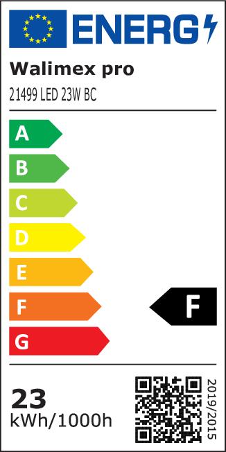 Energy Label Walimex pro Pro 380 Bi Color light (Ring light)
