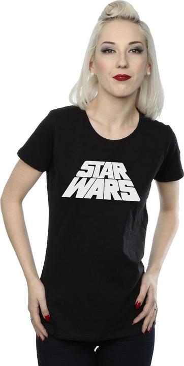 Immagine prodotto Star Wars Retro Logo Maglietta Donna (L)