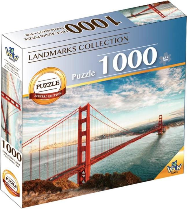 Produktbild Braet 1000 Pcs World Landmarks Golden Gate Bridge (1000 Teile)