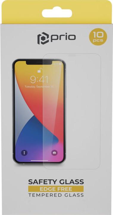Produktbild prio 10x Panzerglas Displayschutzfolie für iPhone 15/15 Pro klar (10 Stück, Apple iPhone 15 Pro)