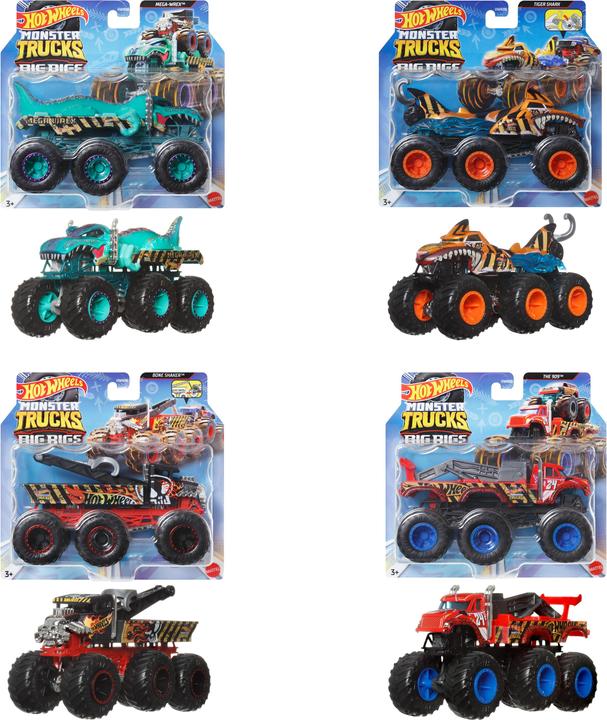Actual product image Hot Wheels Monster Trucks Big Rigs