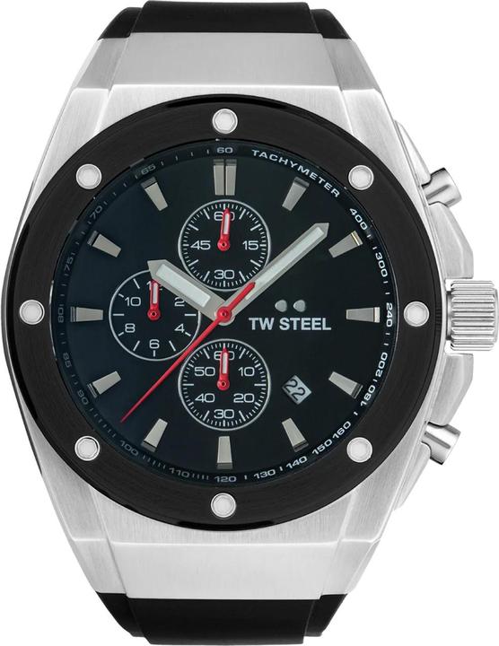 Immagine prodotto TW-Steel CE4104 Orologio da uomo CEO Tech Chronograph 44mm 10ATM (Cronografo, 44 mm)