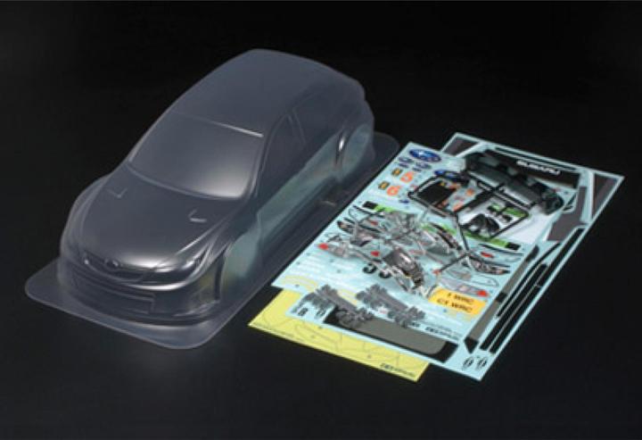 Actual product image Tamiya Subaru Impreza WRC 08 Body Parts Set