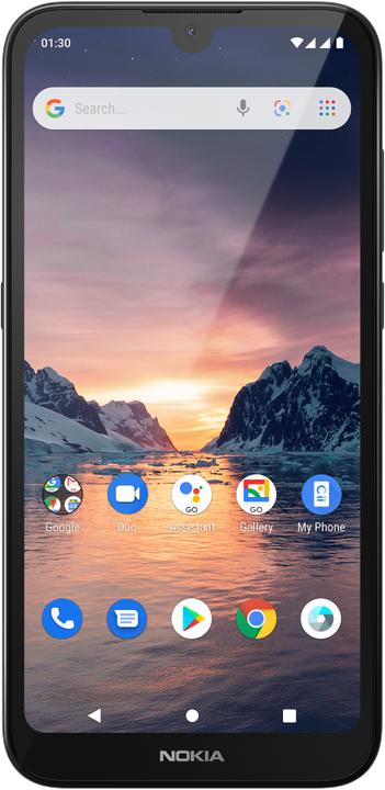 Produktbild Nokia 1.3 (16 GB, Charcoal, 5.71", Dual SIM, 8 Mpx, 4G)
