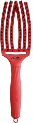 Image du produit Olivia Garden Finger Brush I'm Perfection Red Confidence szczotka do włosów Combo Medium Peach