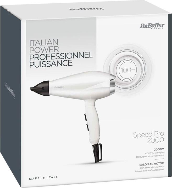 Actual product image BaByliss Speed Pro