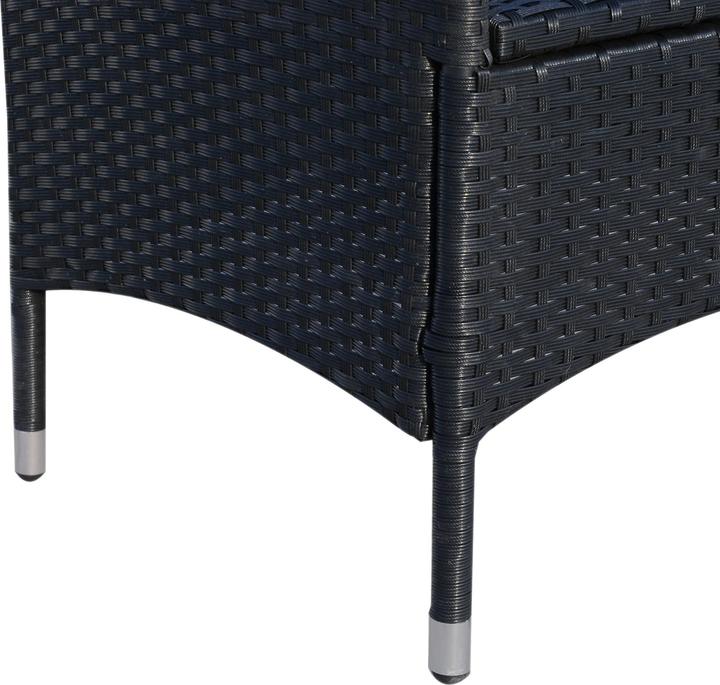 Immagine prodotto Outsunny Gruppo di sedute in rattan come set da 3 pezzi