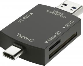 Image du produit Newell lecteur de carte mémoire Hub OTG 3en1 (USB-C, USB)