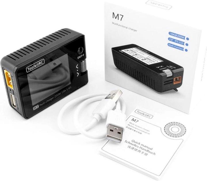 Produktbild Toolkitrc Ladegerät M8S 400W 18A 1-8S Weiss