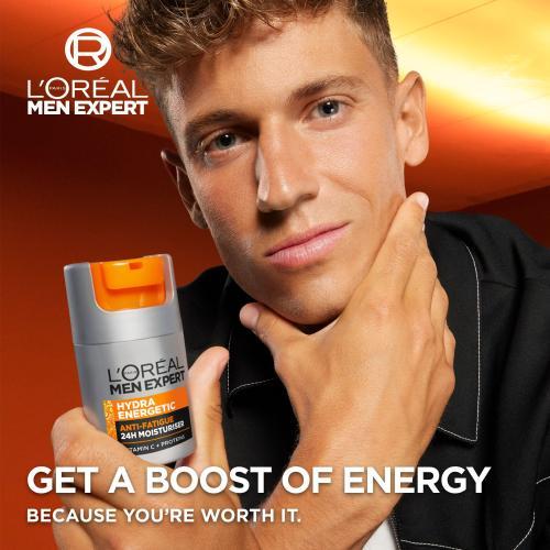 Actual product image L'Oréal Paris Men Expert Hydra Energetic Anti-Fatigue Moisturiser (50 ml, Day cream)