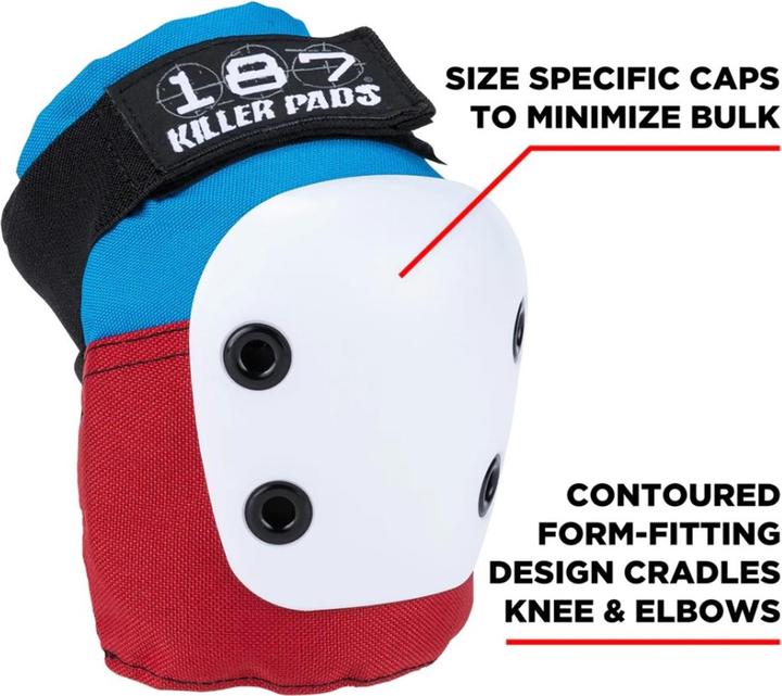 Produktbild 187 Killer Pads Combo Pack (L, Knieschoner, Ellbogenschoner, Einzelstück)