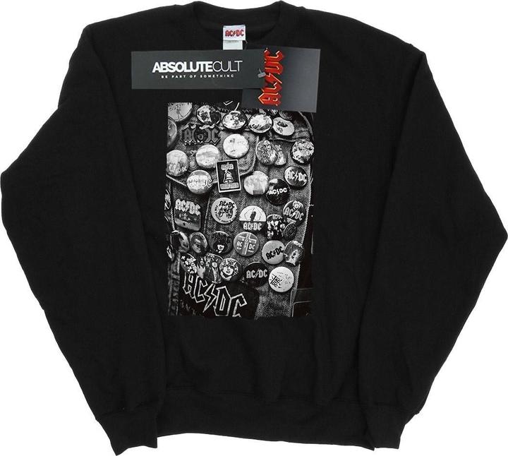 AC/DC Badges Kollektion Sweatshirt aus Baumwolle