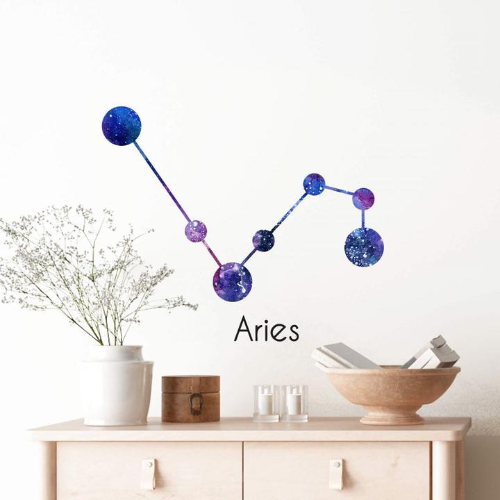Produktbild Trenddeko Sternenbild Aries - Widder (30 x 21 cm)
