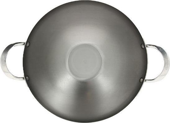 Produktbild de Buyer WOK Mineral B Element mit 2 Griffen 32cm (Wok Pfanne)