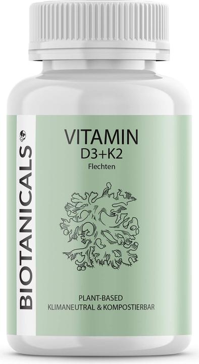 Produktbild Biotanicals Vitamin D3 + K2 150 Kapseln (150 Stück, Kapseln, 86 g)