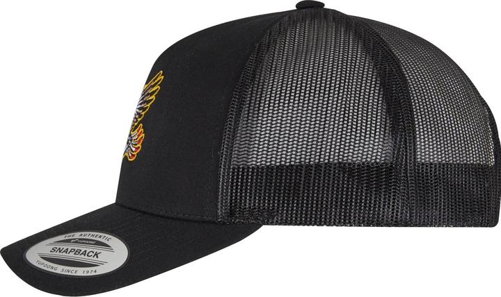 Produktbild Mister Tee MisterTee Bravery Eagle Trucker Cap 5-Panel Retro Trucker Cap - 180755 (One Size)