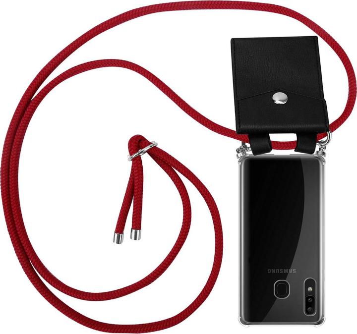 Produktbild Cadorabo TPU Handy Kette SILBER Cover
