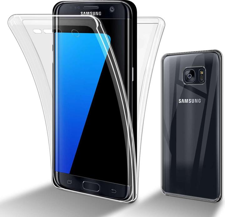 Immagine prodotto Cadorabo Custodia per Samsung Galaxy S7 EDGE TPU 360 Grad Case (Samsung Galaxy S7 Edge)