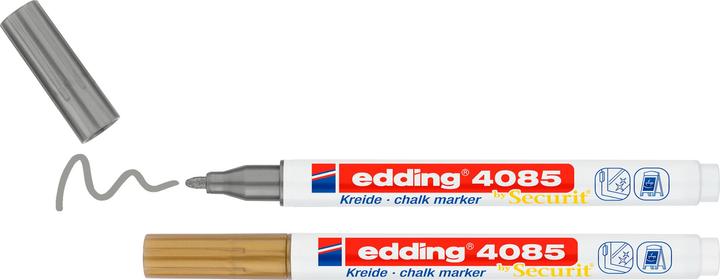 Produktbild Edding Kreidemarker (Weiss, 2 mm, 2 x)
