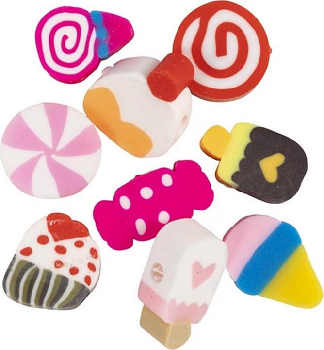 Immagine prodotto Creative Toys Perline per figure - Caramelle, torte e gelati, 200 pezzi. (69608)