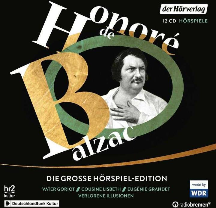 Actual product image The great radio play edition (Lisa Hrdina, Leslie Malton, Christian Grashof, Gerd Baltus, Martin Seifert, Honoré de Balzac, German)