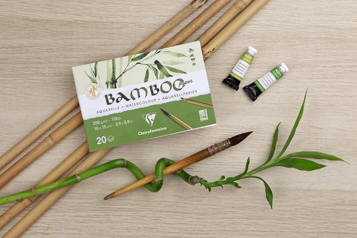 Immagine prodotto Clairefontaine Blocco di bambù (250 g/m², 20 x)