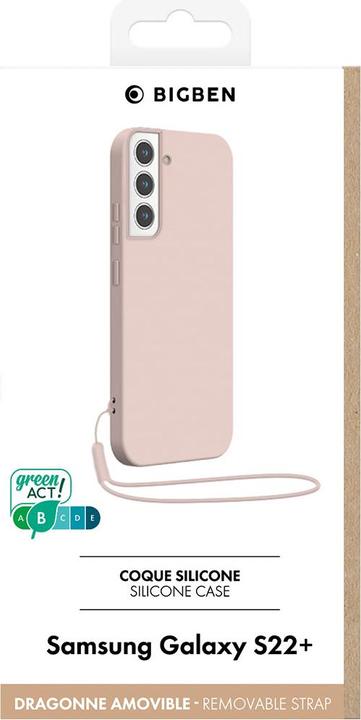 Produktbild Komsa Hülle mit Etikett BIGBEN für SAMSUNG S22+ Transparent (Samsung Galaxy S22 5G)
