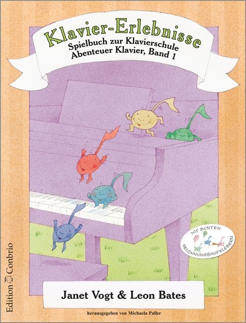 Actual product image Klavier-Erlebnisse Spielbuch zur Schule 1 (German, Janet Vogt, Leon Bates, 2016)