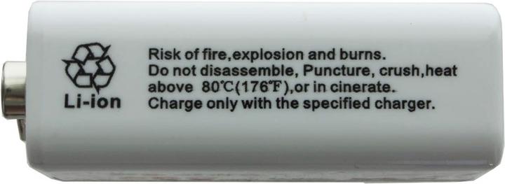Image du produit AccuCell Pile rechargeable 9V bloc, 6LR61, 6F22 (1 pcs, 9V Block, 650 mAh)