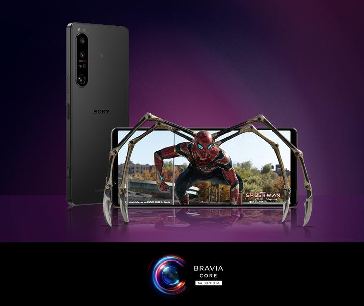 Actual product image Sony Xperia 1 IV (256 GB, Black, 6.50", SIM + eSIM, 12 Mpx, 5G)