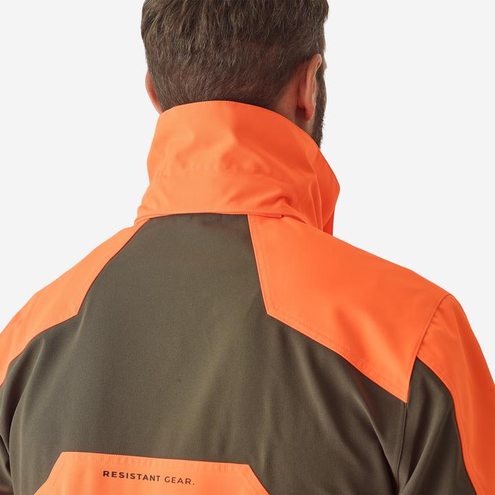 Produktbild Solognac Jagdjacke Regenjacke Renfort 900 orange (L)