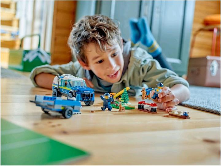 Immagine prodotto LEGO Addestramento mobile per cani poliziotto (60369, LEGO City)