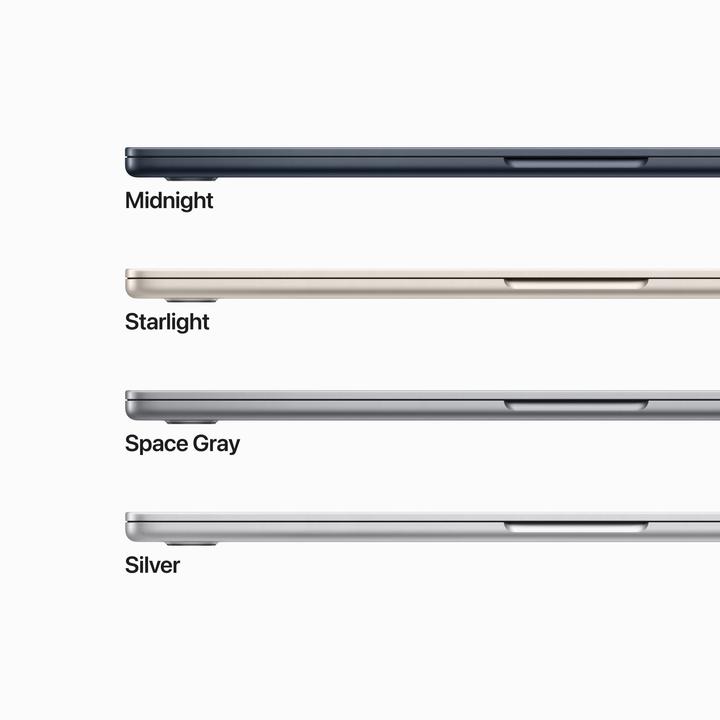 Produktbild Apple MacBook Air – 2023 (15", M2, 8 GB, 512 GB, CH)