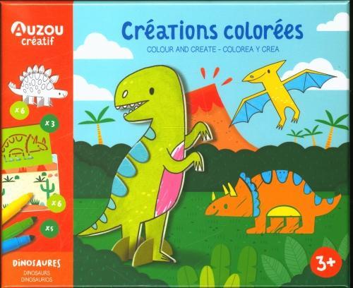 Produktbild Créations colorées / Dinosaures (Französisch, Passchier Anne, 2021)