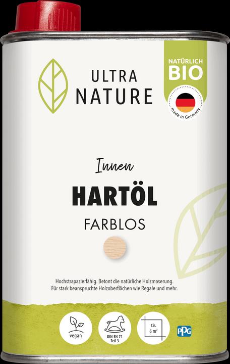 Actual product image Ultra Nature Hartöl (Colorless, 0.25 l)
