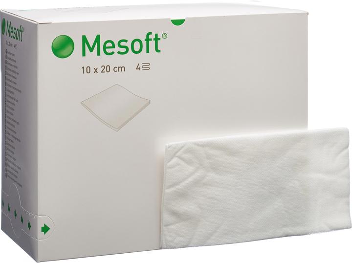 Produktbild Mesoft Kompressen 10x20cm steril
