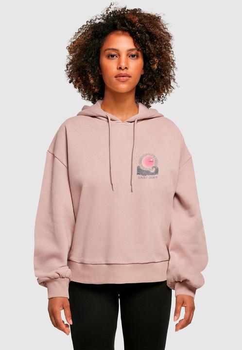 Actual product image Merchcode Ladies Sunset Charm Oversized Hoody - 170047 (5XL)