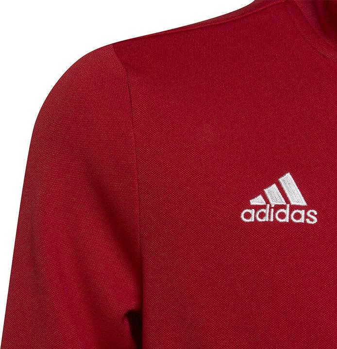 Actual product image adidas entrada 22 Tk Jkt children's sweater red H57563 (140cm) (140)