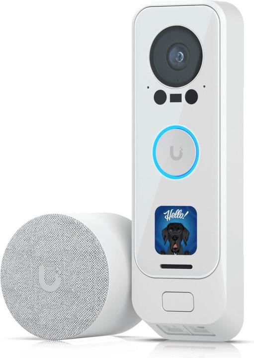 Produktbild Ubiquiti UVC-G4 DOORBELL PRO POE KIT-WH - ite, G4 Doorbell Professional PoE Kit