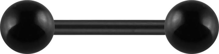 Produktbild Star Piercing Barbell Absolute Black mit Kugel (ohne Messing, Chirurgenstahl 316L)