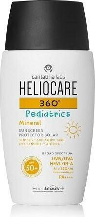 Produktbild Heliocare Children Ìs sunscreen for sensitive and atopic skin SPF 50+ 360Â° ( Mineral Sun Cream) (Sonnencreme, SPF 50, 50 ml, 82 g)