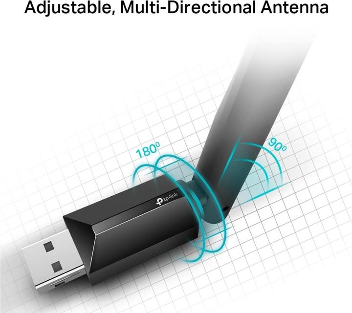 Image du produit TP-Link AC600 HIGH GAIN WI-FI USB AD. (USB 2.0)