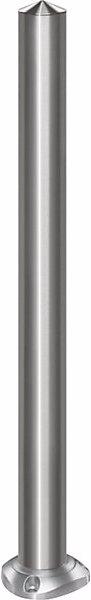 Image du produit Urbanus Potelet en inox, Ø 76 mm, tête pointue, à cheviller, redressement automatique.
