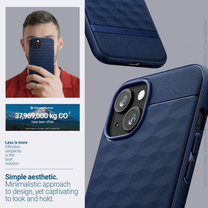 Image du produit Caseology Parallax Mag Magsafe Iphone 15 Bleu Nuit (Apple iPhone 15)